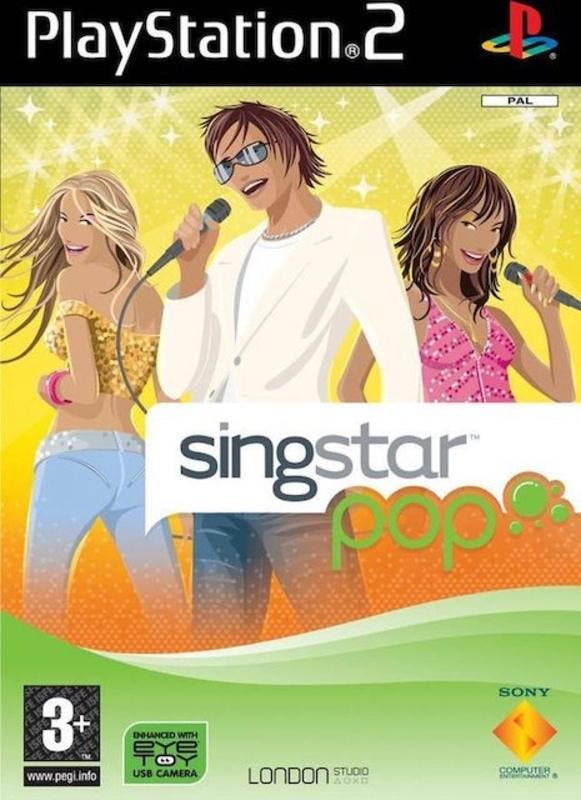 Singstar Pop (PS2 Games), Spelcomputers en Games, Games | Sony PlayStation 2, Zo goed als nieuw, Ophalen of Verzenden