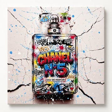 Moabit - Chanel N°5 X Timeless Rebellion - AI-Assisted Mixed