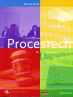 Procesrecht bronnenboek ISBN 9789089747549, Boeken, Ophalen of Verzenden, Zo goed als nieuw, HBO