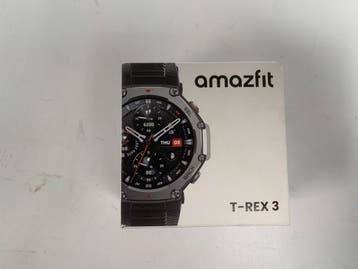 Amazfit T-Rex 3 - Smartwatch - Militair-grade - Zwart, Verzenden, Nieuw, Amazfit