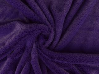 Kortharig bont stof – Paars, 120 cm of meer, Paars, Ophalen of Verzenden, Polyester