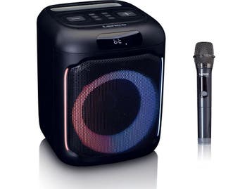 Lenco PA-101BK - Draadloze Bluetooth Party Speaker - 100W, Audio, Tv en Foto, Luidsprekers, Verzenden, Zo goed als nieuw