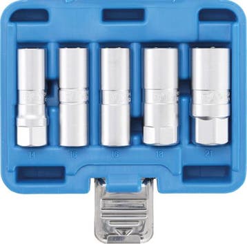 Bgs Technic Bougiedopsleutel-set zeskant 12,5 mm (1/2) 14..., Verzenden, Nieuw