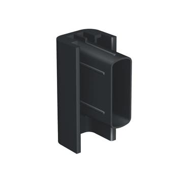 Eindkappen voor Click Rail / Ophangrail - Zwart - Pure-S...