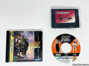 Sega Saturn - Fighters History Dynamite - Big Box + Ram Car, Verzenden, Gebruikt