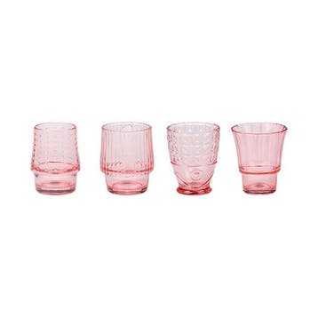 Drinkglas | Alpina | 4 stuks, Caravans en Kamperen, Kampeeraccessoires, Verzenden, Nieuw