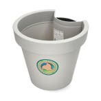 Regenpijp bloempot | Ecken & Kanten | Ø 23.5 cm, Tuin en Terras, Verzenden, Nieuw