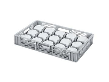 BASIC glazenkrat - 600 x 400 x H 99 mm voor 15, Ophalen of Verzenden, Nieuw