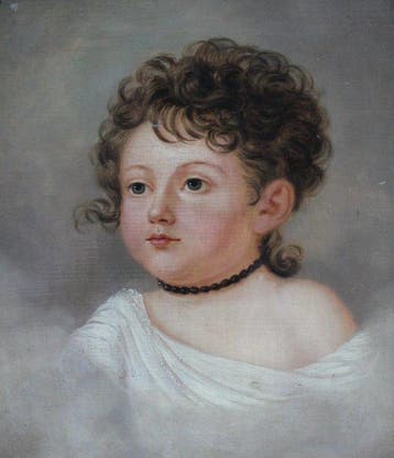 Franse school (XVIII) - Kinderportrait