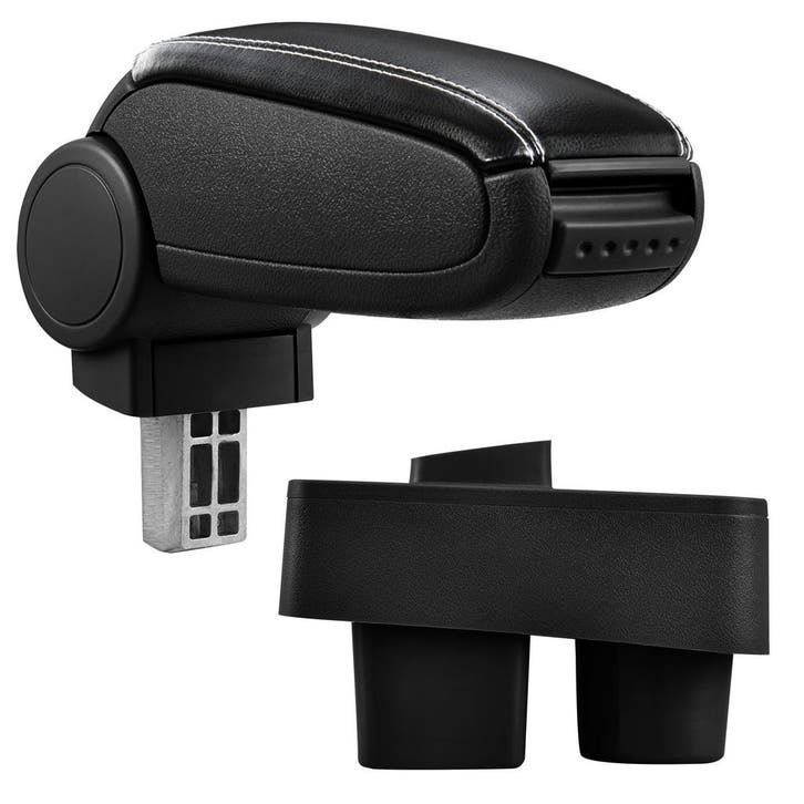Armsteun Skoda Roomster Fabia II kunstleer zwart wit, Auto diversen, Auto-accessoires, Verzenden