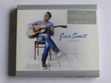 Jan Smit - Vrienden (CD + DVD) platinum Edition, Ophalen of Verzenden, Zo goed als nieuw