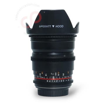 Samyang 16mm 2.2 ED AS UMC CSII Canon nr. 2522, Ophalen of Verzenden, Zo goed als nieuw, Toebehoren
