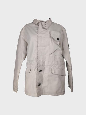 Stone Island Outdoorjas Heren maat M Beige, Kleding | Heren, Maat 48/50 (M), Beige, Ophalen of Verzenden, Stone Island