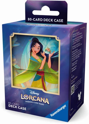 Disney Lorcana TCG - Fabled Deckbox - Mulan | Ravensburger -, Verzenden, Nieuw