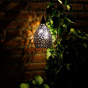 Solar hanglamp Saga - Warm wit licht - Op zonne-energie, Zonne-energie, Verzenden, Minder dan 50 watt, Nieuw