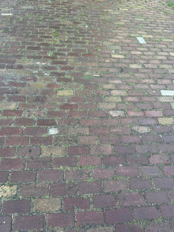 Oude gebakken keiformaten Wateringen (op pallets), Ophalen of Verzenden, Gebruikt, Klinkers