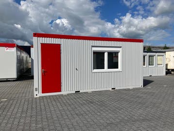 Kantoorunit 6 x 3 meter – met monoblock - gebruikt