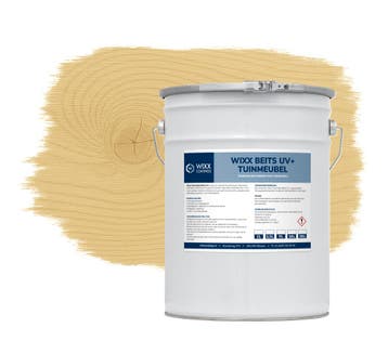 Wixx Tuinmeubelbeits UV+ Blank | Naturel 10L, 5 tot 10 liter, Verzenden, Nieuw, Beits