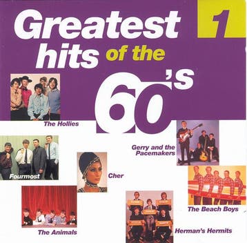 cd - Various - Greatest Hits Of The 60s 1, Verzenden, Zo goed als nieuw