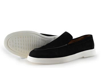 Manfield Loafers in maat 42 Zwart, Loafers, Manfield, Verzenden, Zwart