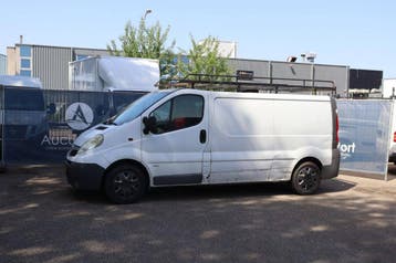 Veiling: Bestelwagen Opel VIVARO Diesel 2012, Gebruikt, Wit, BTW verrekenbaar, Opel