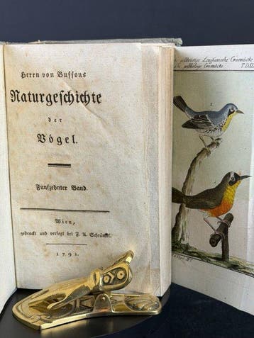 Buffon, G. L. L. - Naturgeschichte der Vögel. Band 15, 25, Antiek en Kunst