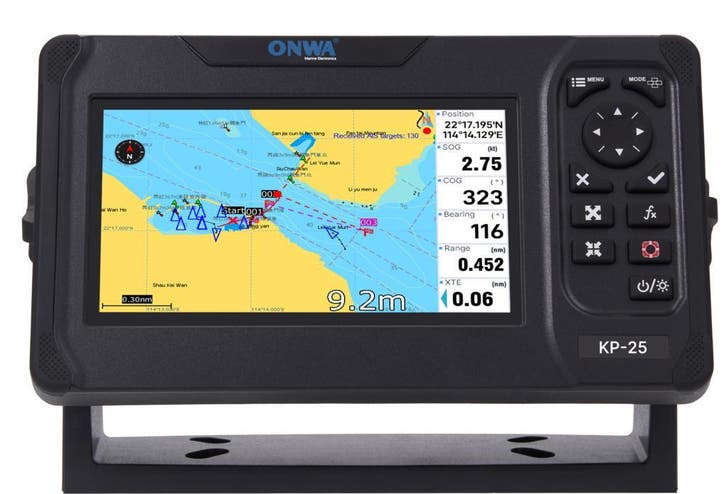 ONWA KP-25 Kaartplotter | NIEUW | Gratis Verzending, Watersport en Boten, Navigatiemiddelen en Scheepselektronica, Kaartplotter of Fish Finder