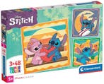 Stitch Puzzel (3x48 stukjes) | Clementoni - Puzzels, Verzenden, Nieuw