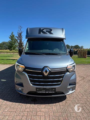 Uniek nieuwstaat Krismar Paardenwagen! 20.000km!, Dieren en Toebehoren, Ophalen, Zo goed als nieuw, Polyester, 2-paards trailer