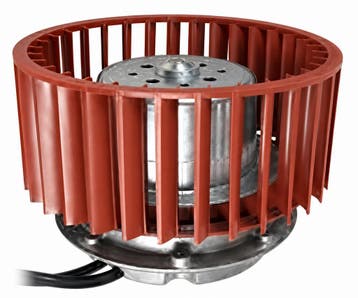 Brink Renovent HR Medium motor revisie – R3G140-AW17-19, Zo goed als nieuw, Ventilator
