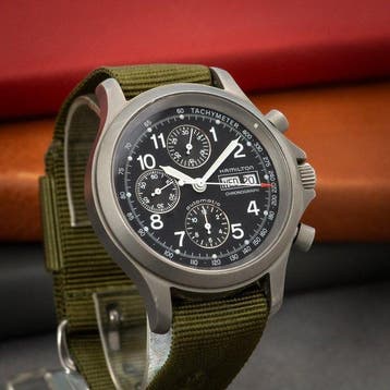 Hamilton - Lancaster Chronograph - 3826 - Heren - 2000-2010, Nieuw