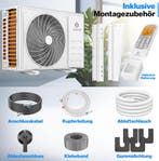 KESSER® Split Unit Airconditioner Set met WiFi en App-Functi, Verzenden, Zo goed als nieuw