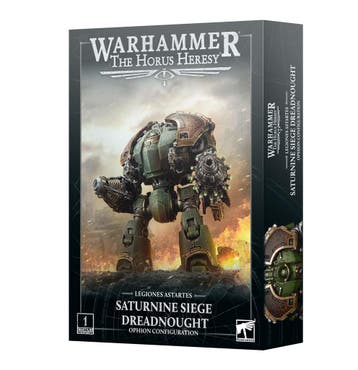 Legiones Astartes Saturnine Siege Dreadnought Ophion, Hobby en Vrije tijd, Wargaming, Ophalen of Verzenden, Nieuw