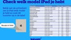 Tablet Hoes geschikt voor iPad Hoes 2018 - 6e Generatie -, Computers en Software, Apple iPads, Ophalen of Verzenden, Zo goed als nieuw