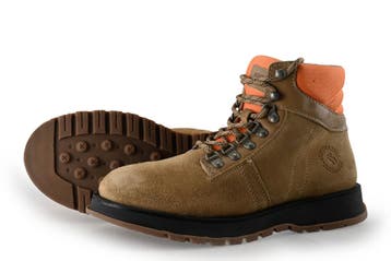Scotch &amp; Soda Veterboots in maat 41 Beige, Overige kleuren, Verzenden, Boots, Zo goed als nieuw