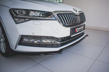 Front Splitter V.1 Skoda Superb Liftback / Combi Mk3, Verzenden