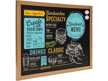 Veiling - Amazon Basics krijtbord - 43 x 58,4 cm, Nieuw in verpakking