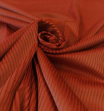 Prachtig fluweel van zuiver katoen met regelmatige ribbels,, Antiek en Kunst