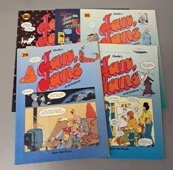 Jan Jans en de Kinderen Tijdschriften (Delen 18, 19, 21, 23, Verzenden, Nieuw