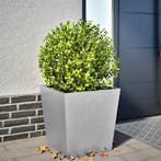 vidaXL Plantenbak 50x50x50 cm gegalvaniseerd staal, Verzenden, Nieuw, Metaal