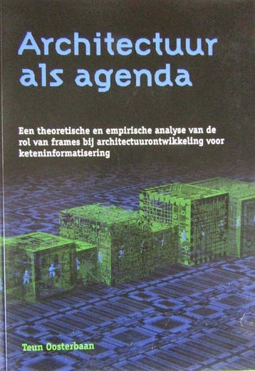 Architectuur als agenda - Teun Oosterbaan 9789461691972, Verzenden, Zo goed als nieuw, Teun Oosterbaan