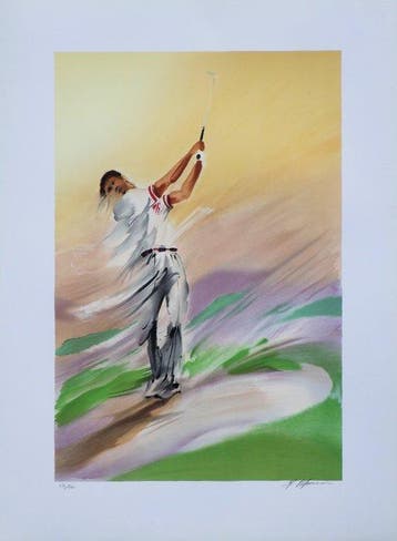 Maurice Filloneau (1930-2000) - Golf : Le Swing