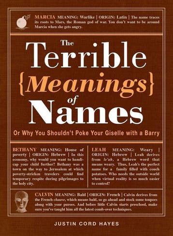 Terrible Meanings Of Names: Or Why You Shouldn'T Poke Your G, Boeken, Verzenden, Gelezen