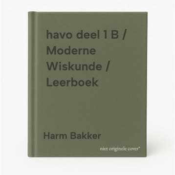 havo deel 1 B / Moderne Wiskunde / Leerboek - Harm Bakker, Verzenden, Gelezen, Harm Bakker
