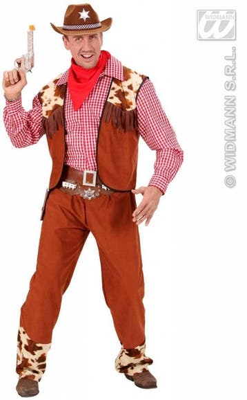 Cowboy kleding man Carrillo, Ophalen of Verzenden, Nieuw