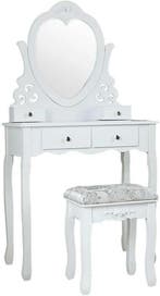 Kaptafel Classic | Wit | 136cm Hoog | A-kwaliteit, Ophalen of Verzenden, Nieuw, Klassiek