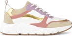 PS Poelman - maat 38- CAROCEL Dames Sneakers - Beige Multi, Kleding | Dames, Verzenden, Nieuw