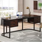 Groot Directiebureau met 4 Lades – 160 cm Industrieel Design, Verzenden, Nieuw