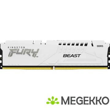 Kingston DDR5 FURY Beast White 1x16GB 6000, Verzenden, Nieuw