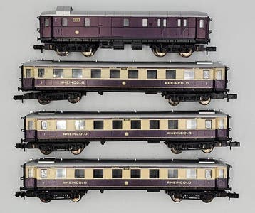 Arnold N - 5801, 5802, 5802, 5803 - Modeltrein personenwagen, Nieuw